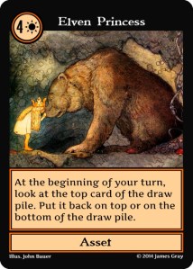 30 orange elven princess