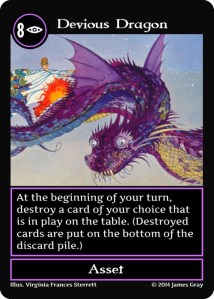 47 purple devious dragon