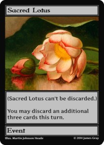 sacred lotus