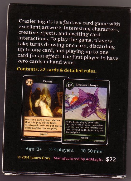 crazier eights admagic box