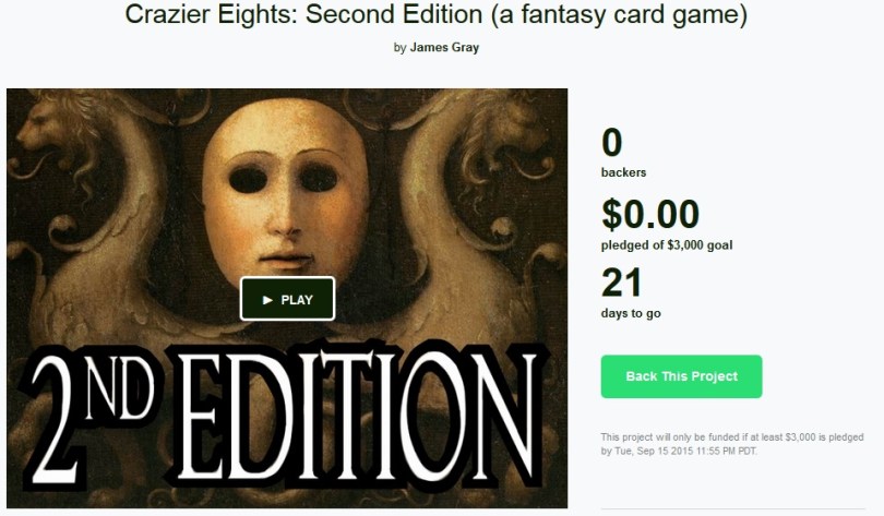 crazier kickstarter