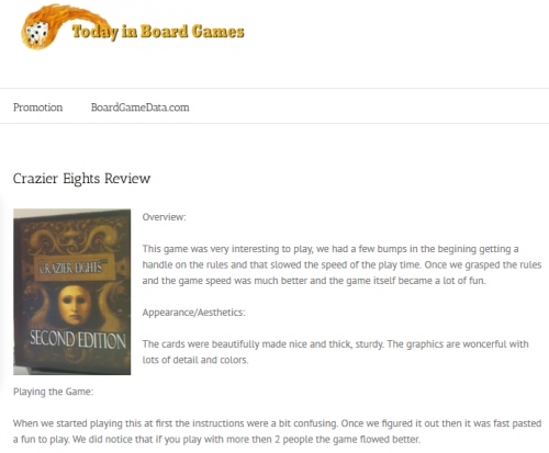 today in board games