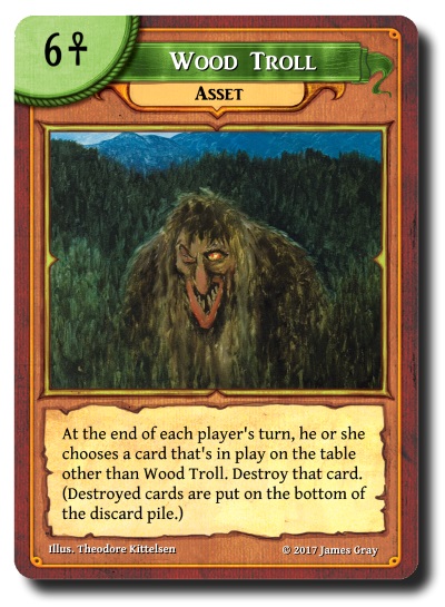 wood troll