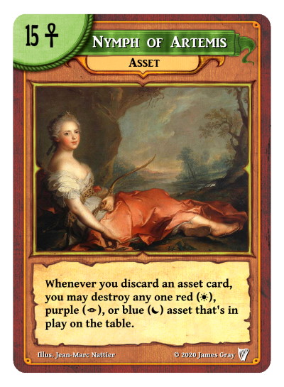 g15 nymph of artemis