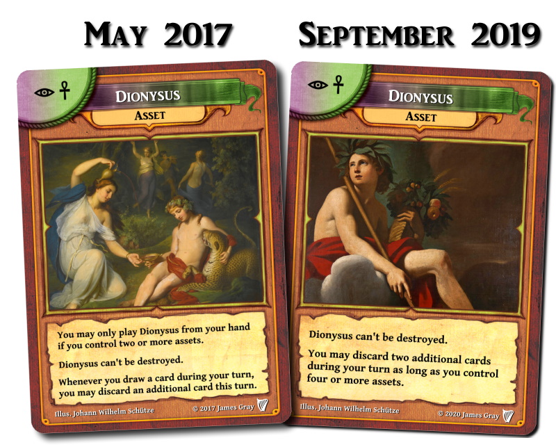 rejected pantheon cards