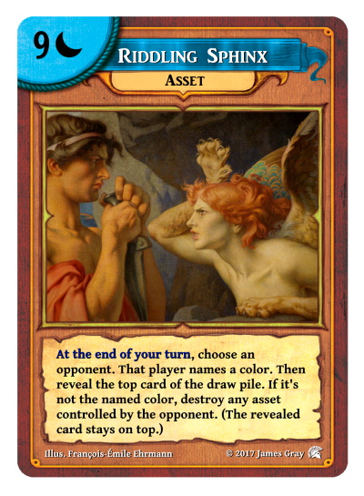 riddling sphinx april 2017